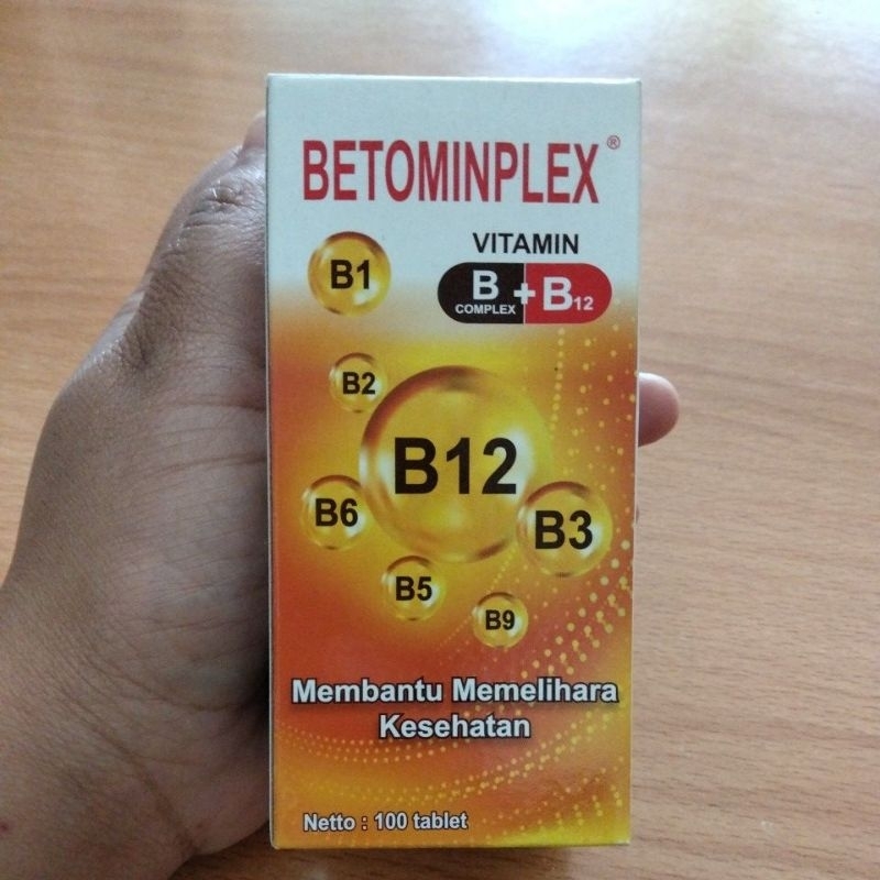 Jual BETOMINPLEX VITAMIN B COMPLEX + B12 | Shopee Indonesia