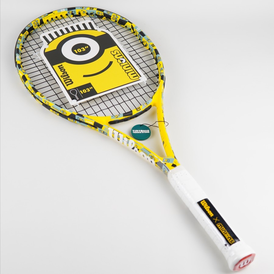 Jual Raket Tenis Wilson Minions 3.0 103 Tennis Racket ORIGINAL | Shopee ...