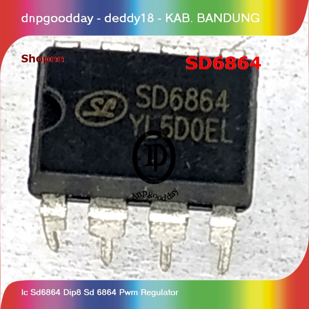 Jual ic sd6864 dip8 sd 6864 pwm regulator | Shopee Indonesia