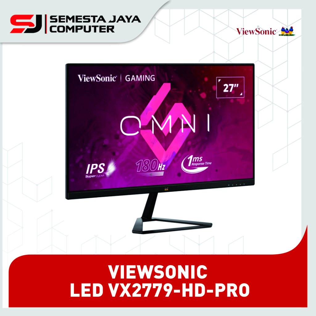 Jual Monitor Viewsonic Led Vx Hd Pro Fhd Ips Hz Ms Hdr Inch Shopee Indonesia