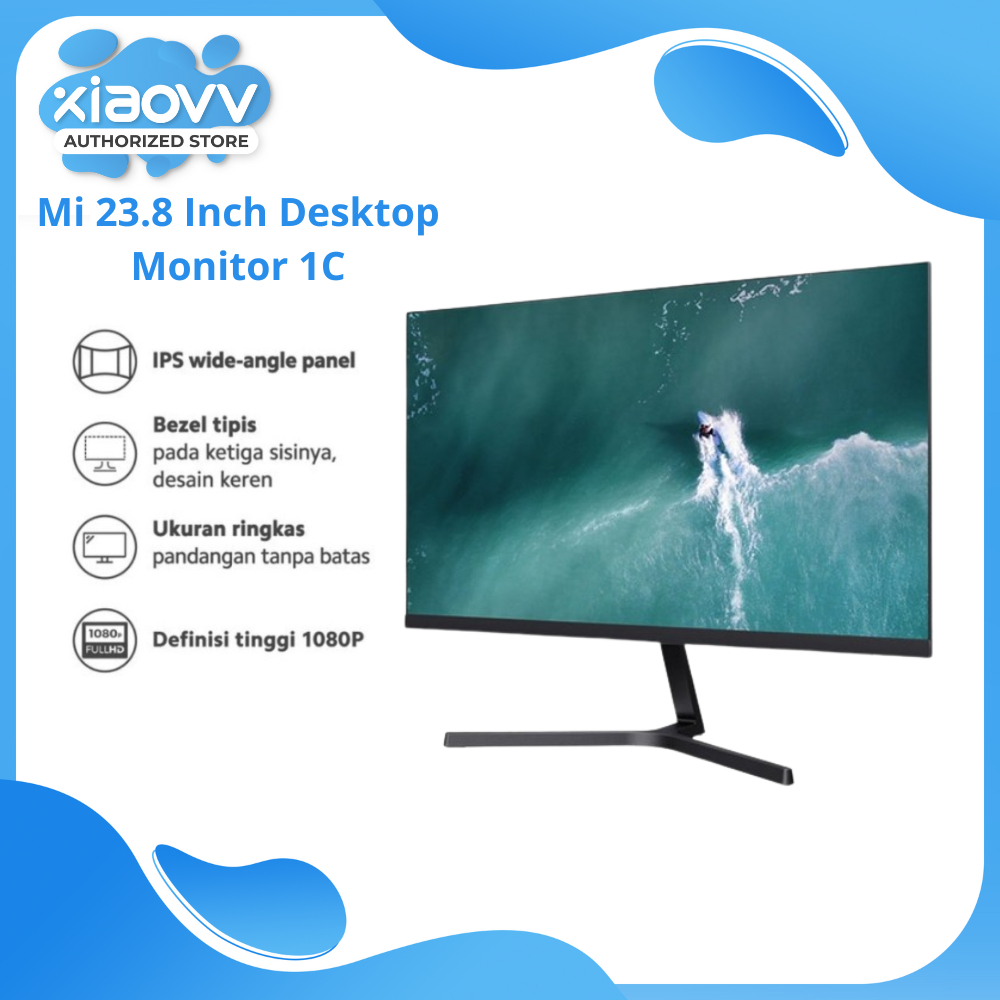 Jual Mi 23.8" Desktop Monitor 1C 60Hz 6ms IPS Xiaomi 24 inch Bezelles ...