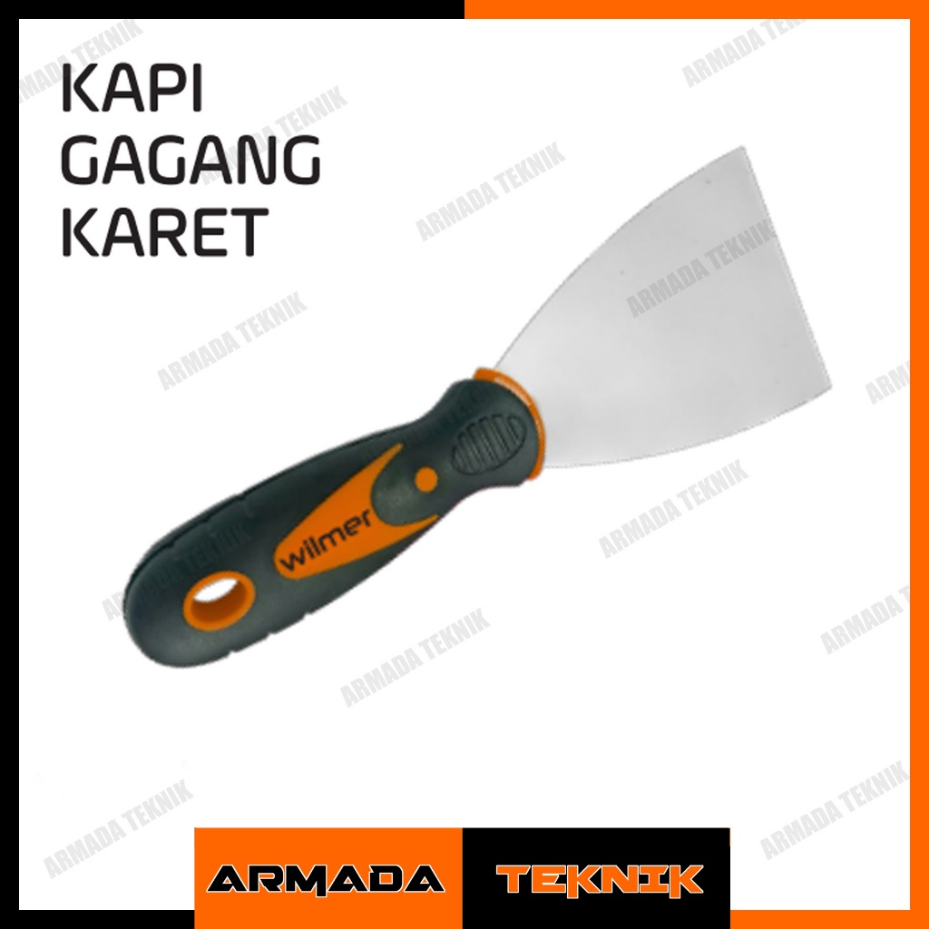 Jual Kapi Skrap Gagang Karet 1,5 2 2,5 3 4 Inch Wilmer | Shopee Indonesia