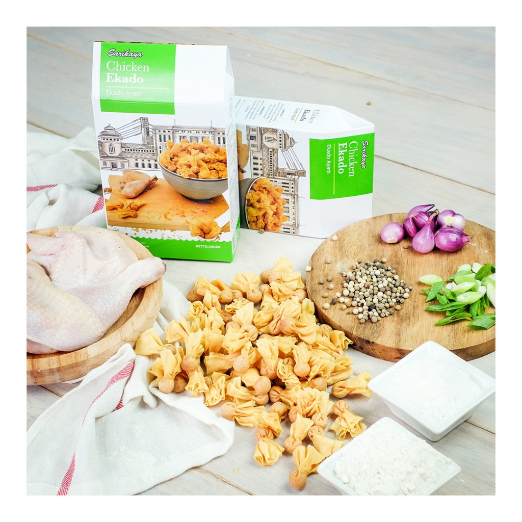 Jual Springlee Ekado Ayam dan Spring Roll Udang Bakar Pedas | Shopee ...
