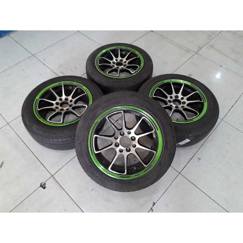 Jual VELG MOBIL MOBIL SECON RECING RING 15 PCD 4x100-4x114,3 | Shopee ...