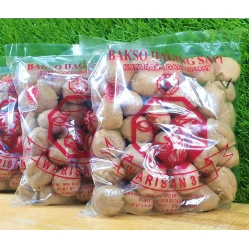 Jual BAKSO WARISAN 319 AB 50 BASO DAGING SAPI 700 GRAM ISI 50 PCS ...
