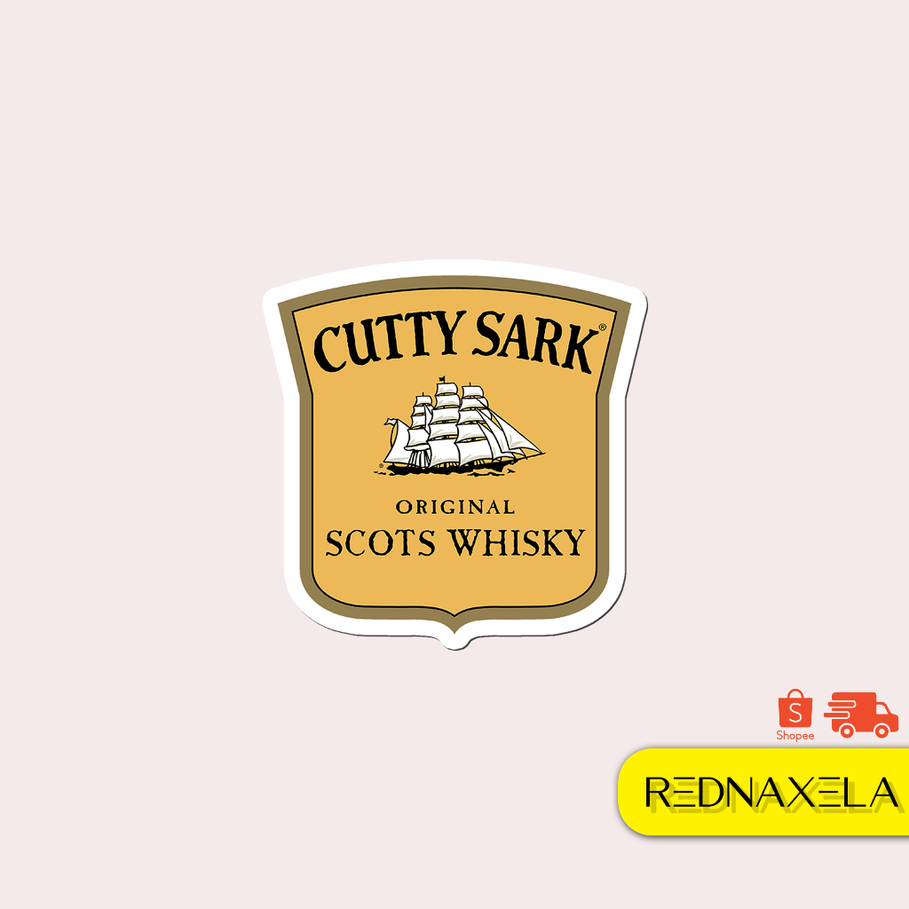 Jual Stiker Vinyl Cutty Sark Stiker Koper Outdoor Waterproof Sticker ...