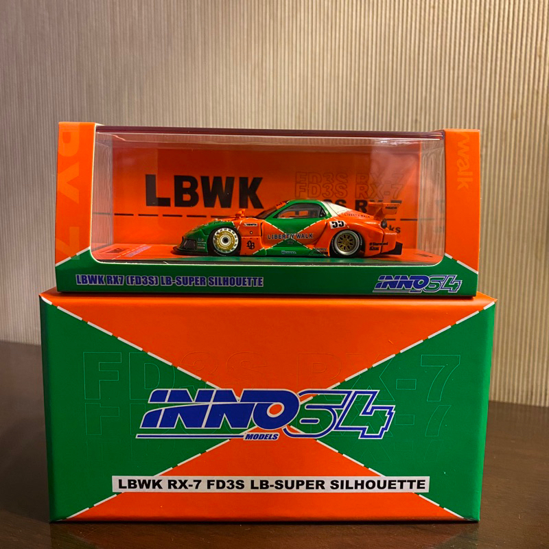 Jual Inno64 Liberty Walk LBWK RX-7 FD3S LB Super Silhouette Malaysia ...