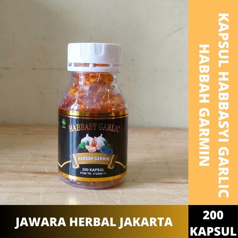 Jual Kapsul Habbasyi Garlic Habbah Garmin Isi 200 Kapsul Mengontrol ...