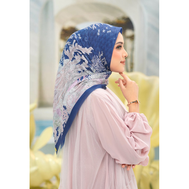 Jual BUTTONSCARVES JILBAB TLM 2.0 THE LITTLE MERMAID ROCK
