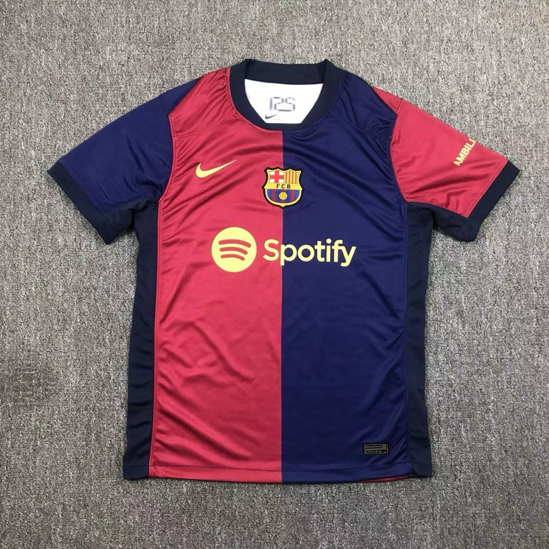 Jual (SPONSOR TEXT SPOTIFY) JERSEY BOLA BARCELONA HOME NEW 2025 GRADE