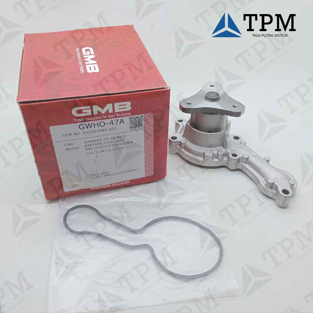 Насос водяного охлаждения Honda Civic 05-12 / Fit 01-07 L12A1;L12A3;L12A4;L13A;L13A1;L13A2;L13A5;L13