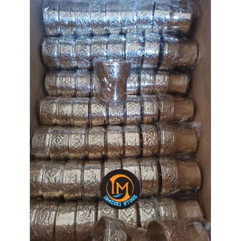 Jual Grosir sangku tirta 6 cm / Sangku kuningan / Tempat tirta / batill ...