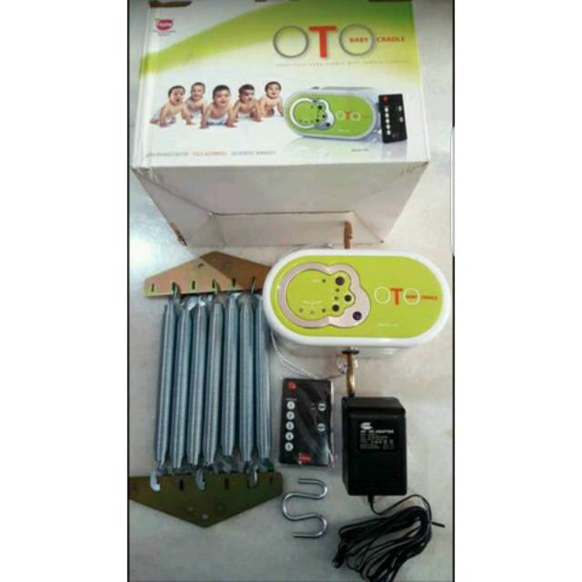 Jual Ayunan Listrik OTO Remote Control + Musik + Timer / Ayunan Bayi ...