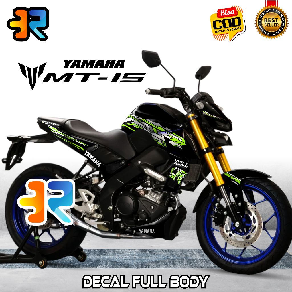 Jual Decal Yamaha MT 15 Stiker Full Body Variasi Desain Hitech | Shopee ...