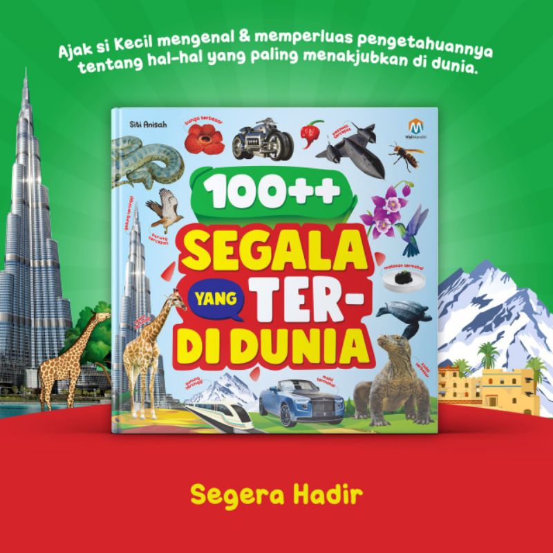 Jual [PRE ORDER] 100++ Segala Yang Ter- Di Dunia By Ziyadbooks | Serial ...