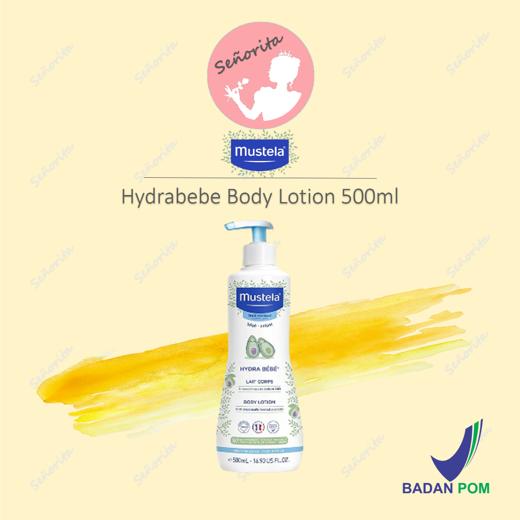 Jual MUSTELA Hydrabebe Body lotion 500 ml | Shopee Indonesia