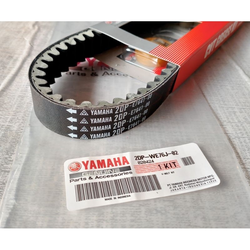 Jual VANBELT V BELT PANBEL NMAX N MAX ASLI ORI YAMAHA 2DP WE76J 02 ...