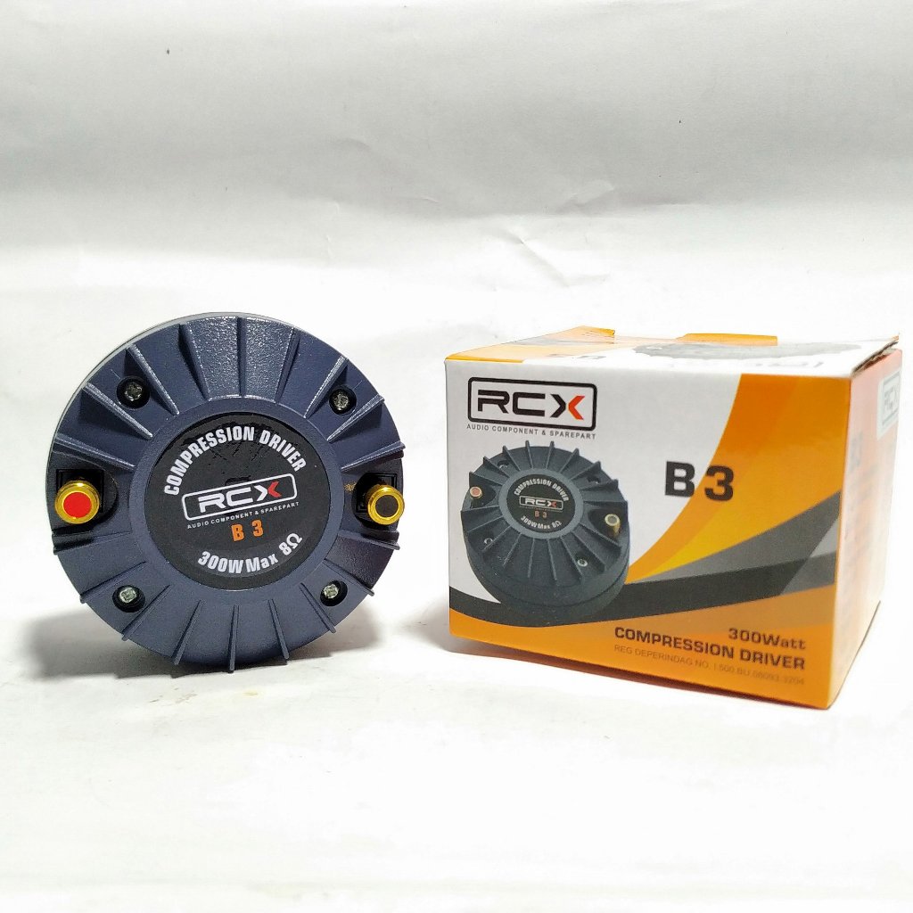 Jual DRIVER TWEETER RCX B3 AUDIO 1.35INCH JERNIH NYARING 300W | Shopee ...