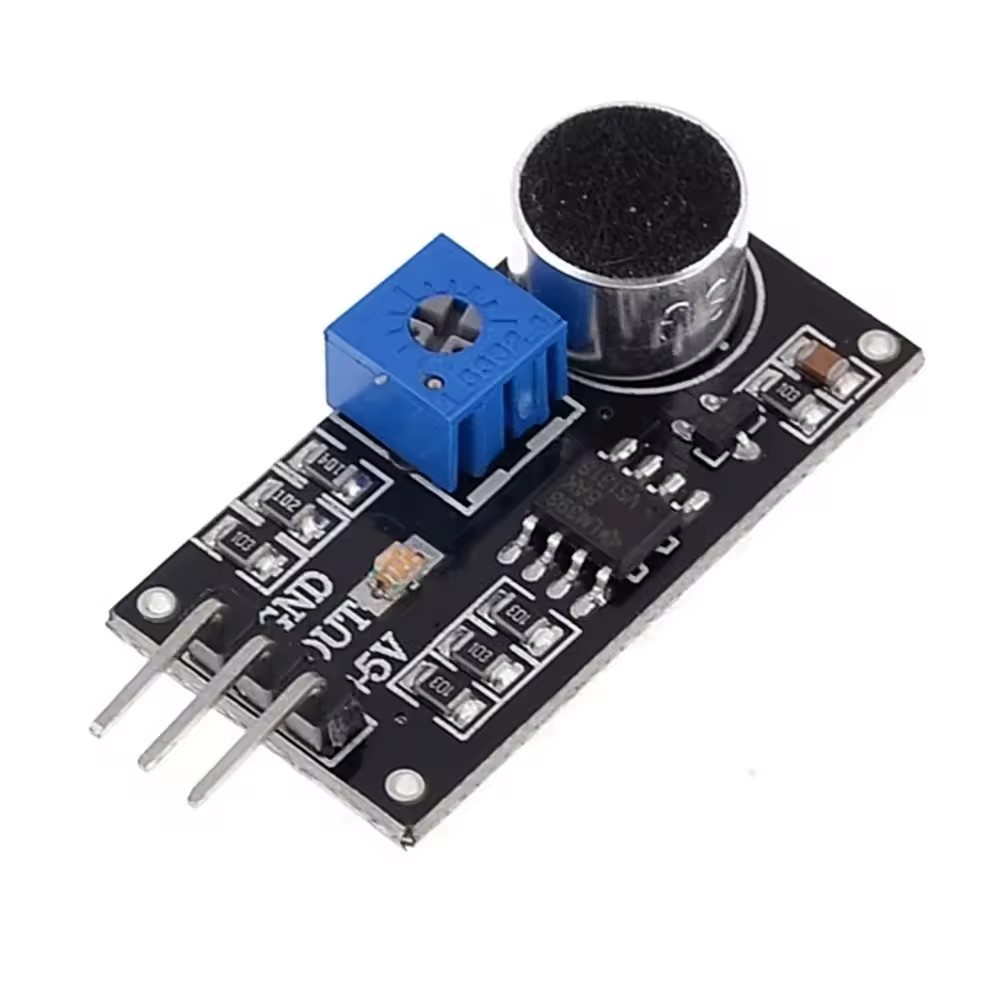 Jual LM393 Sound Microphone Detection Sensor Module - AIFRobotic ...