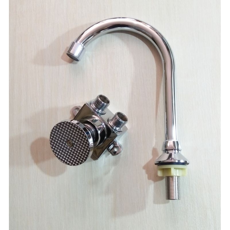 Jual Kran Pedal Injak Wastafel Set | Shopee Indonesia