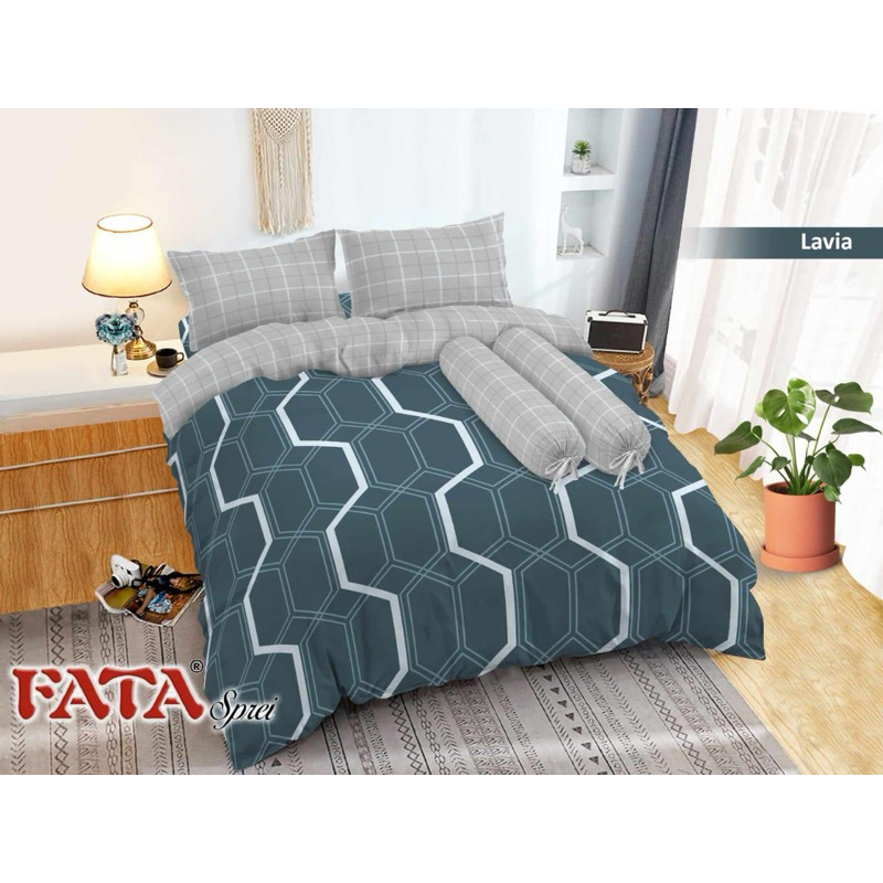 Jual FATA - Bed Cover Set Minimalis Lavia Ukuran Single 120x200 ...