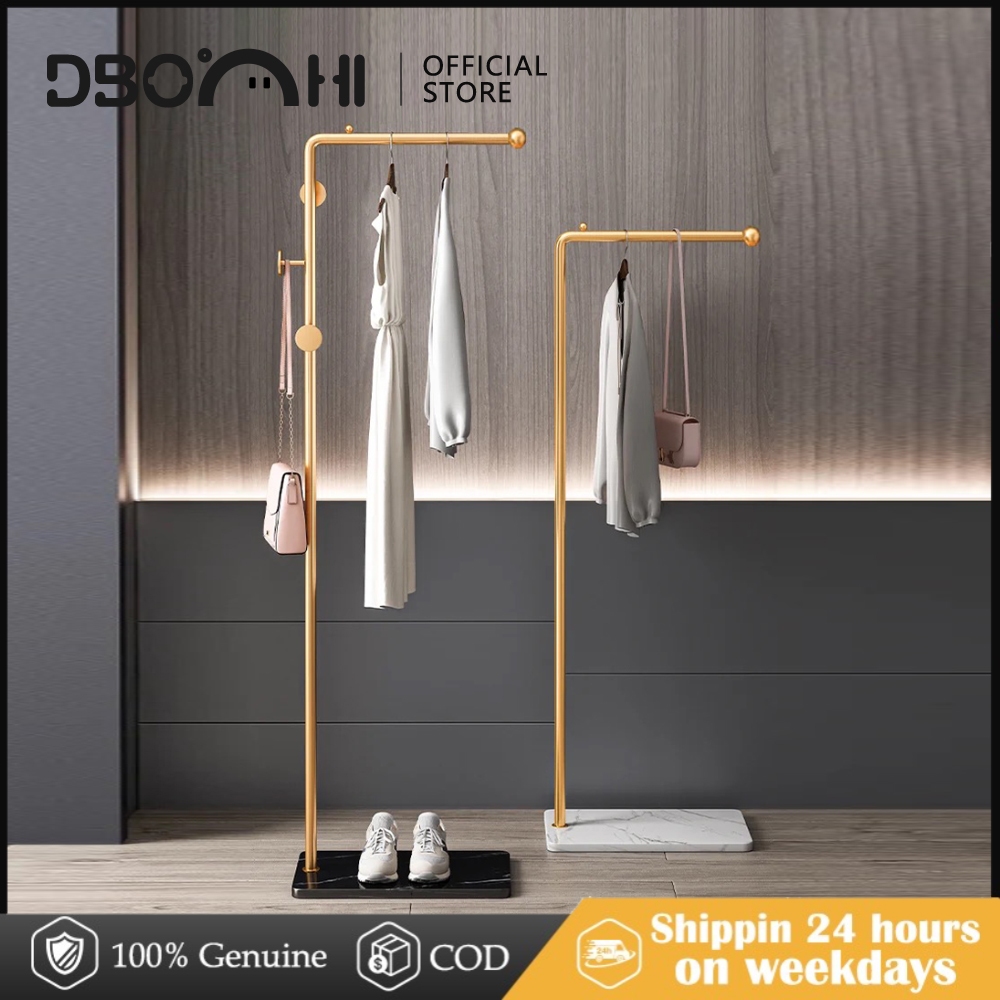 Jual DBODHI Gantungan Baju Besi Multifunction Home Stand Hangers baju ...