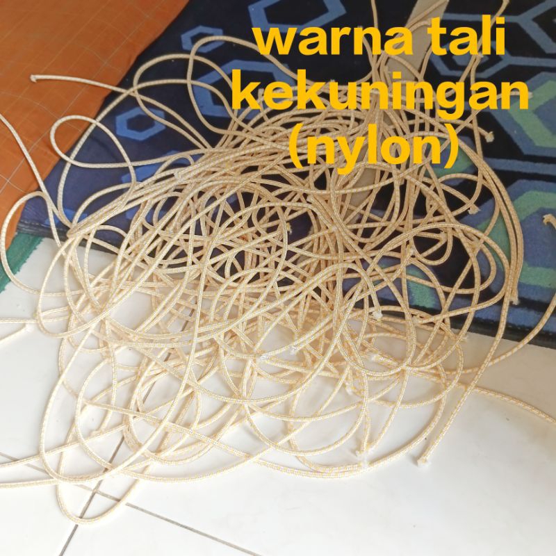Jual Tali starter 3 mm 4 mm 6 mm panjang 1,2 meter engine GX160 GX200 ...