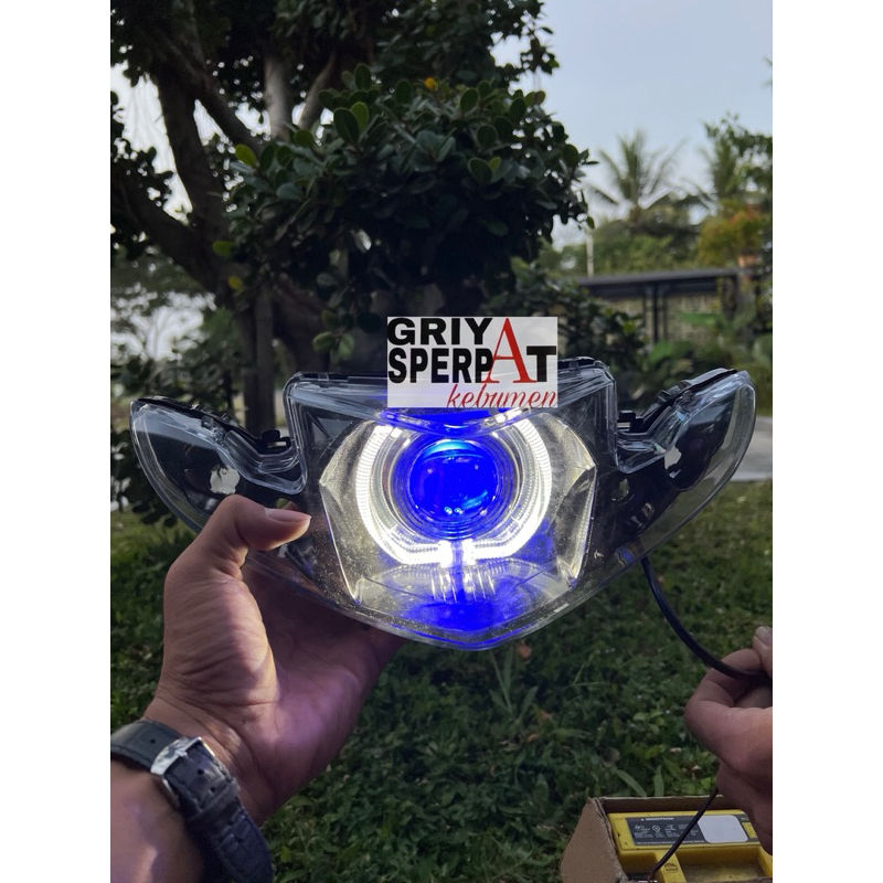 Jual LAMPU DEPAN LED VEGA R NEW BILED | Shopee Indonesia