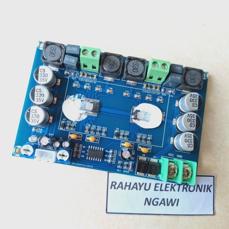 Jual XH-M569 Kit Amplifier TPA3116D2 2 X 150W TANPA POTENSIO XH M569 ...