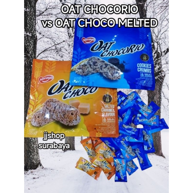 Jual OAT CHOCO Chocofrio Dan Choco salted 400gram | Shopee Indonesia