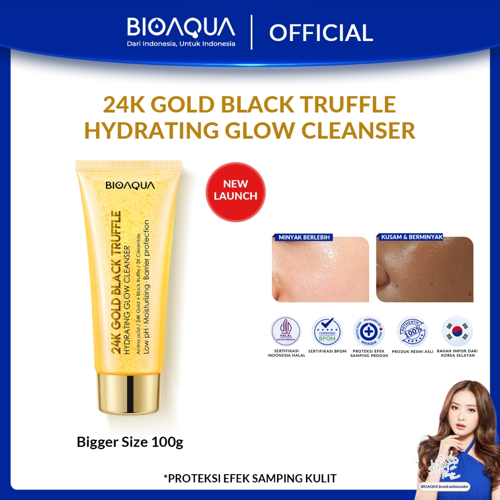 Jual BIOAQUA Skincare 24K Gold Black Truffle AntiAging Firming Serum