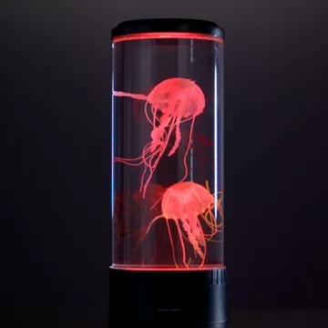 Lampu Tidur RGB Ubur Portable Aesthetic Jellyfish Night Light Table Lamp