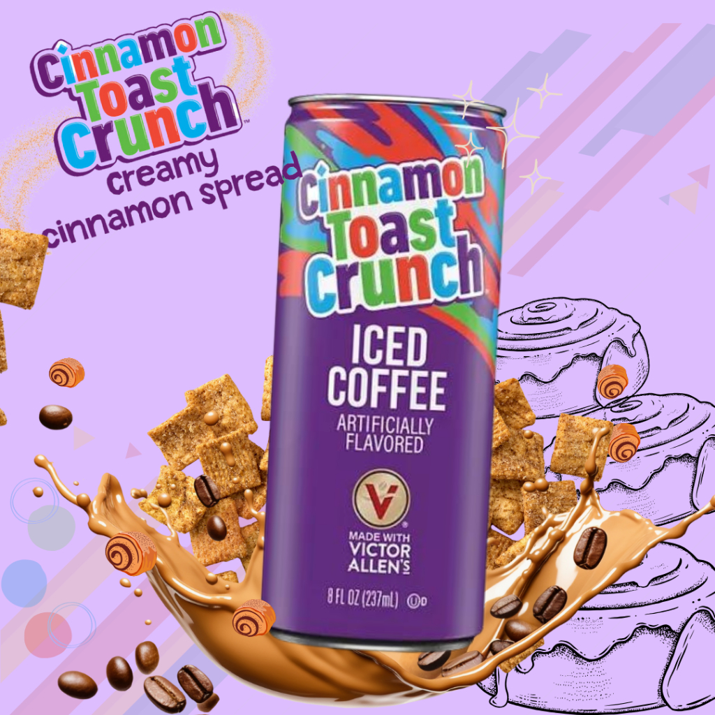 Jual Cinnamon Toast Crunch Iced Coffee 237ml 1 Kaleng Shopee Indonesia