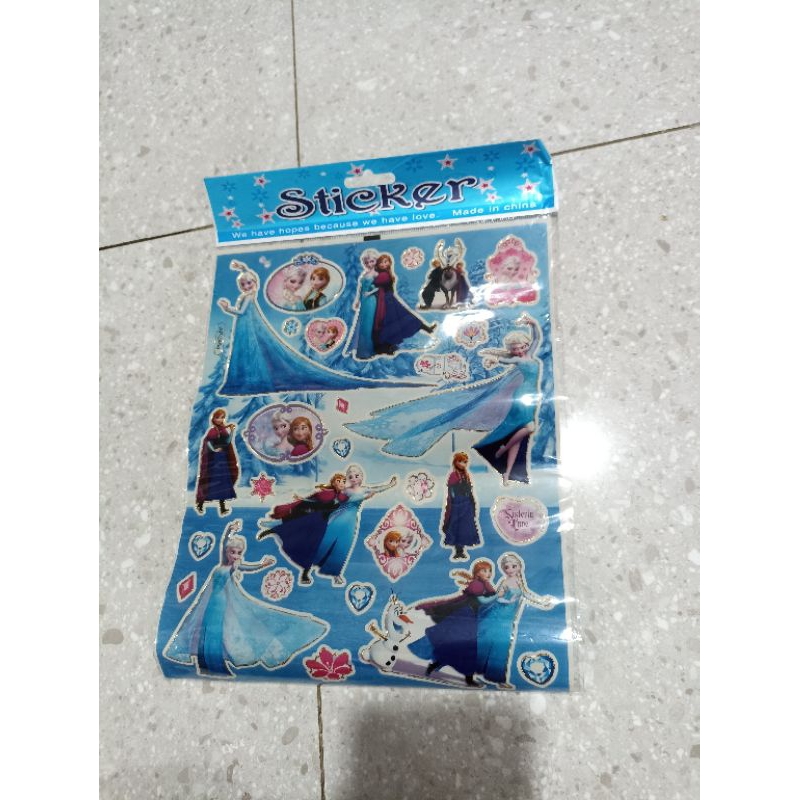 Jual Sticker Frozen Disney Elsa | Shopee Indonesia