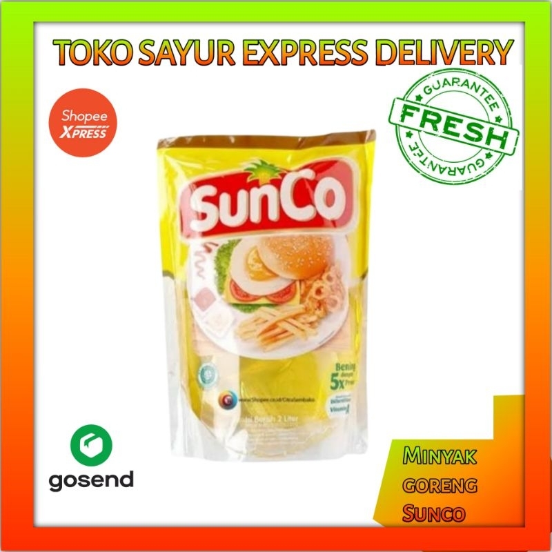 Jual Minyak Goreng Sunco 2L - Sayur Segar Palembang | Shopee Indonesia