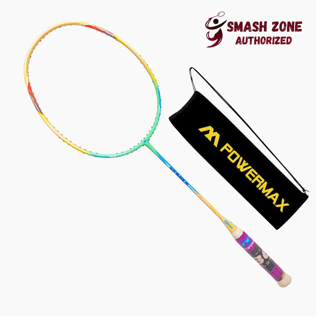 Jual Raket Badminton Power Max Air Blade 111 Original 36 LBS 4U High ...