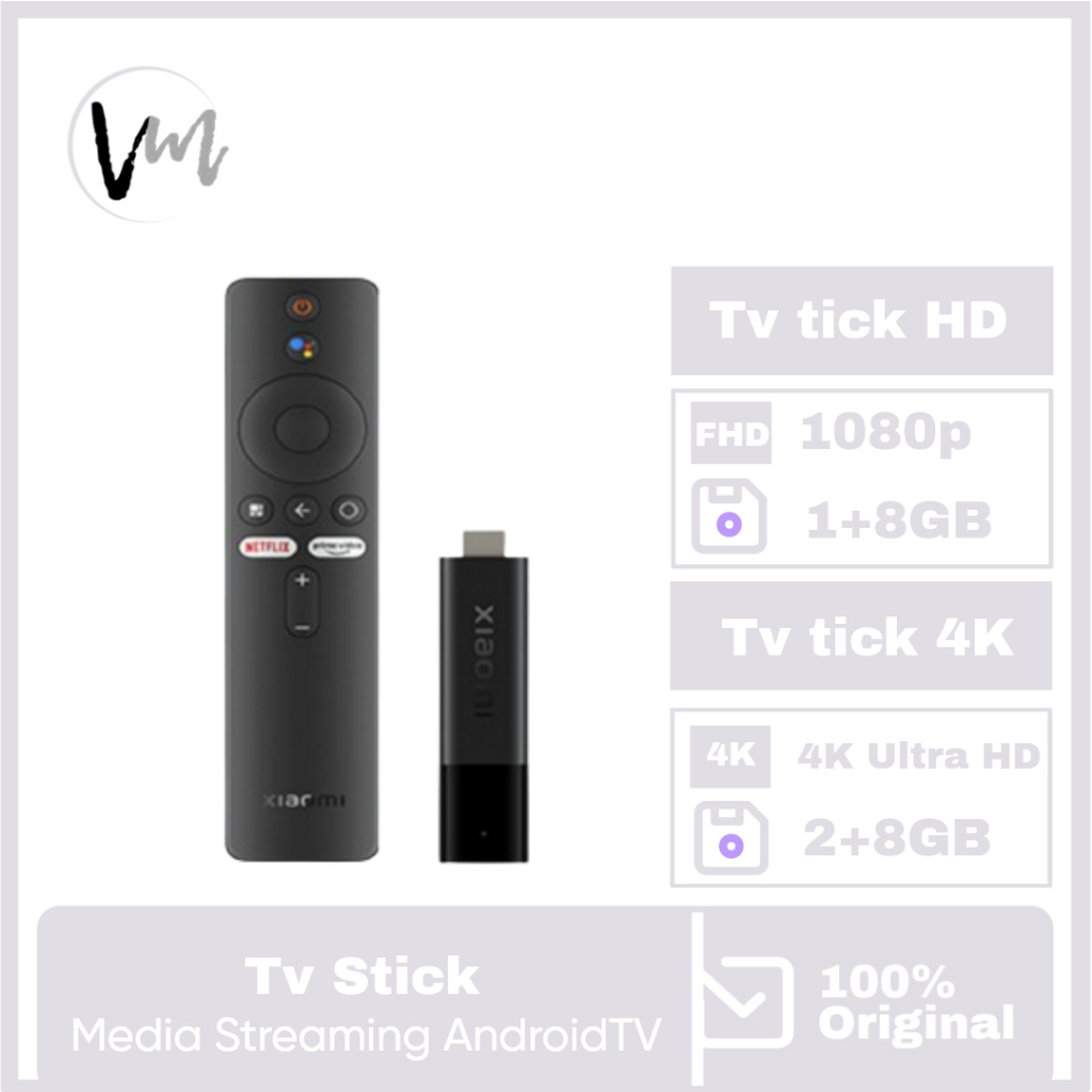 Jual XiaoMi Mi TV Stick Android TV HDR Quad Core HDMI 1080P | 4K ...