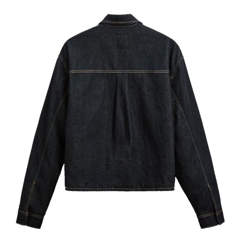 Jual Sai - Introvert Work Jacket Denim Boxy Fit Outer Shirt | Shopee ...