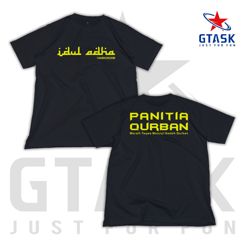 Jual Kaos Panitia Qurban 1445H 2024 Terbaru / Baju T Shirt Distro ...