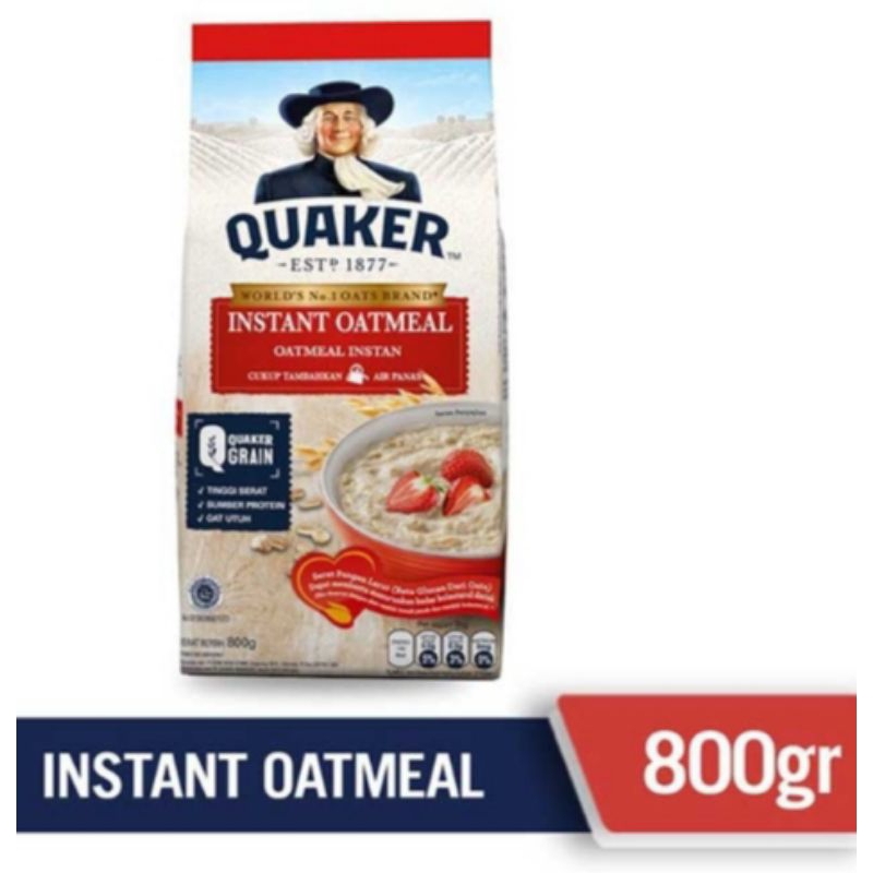 Jual Expired Juli 2025 / QUAKER Instant Oatmeal 800 g Shopee Indonesia