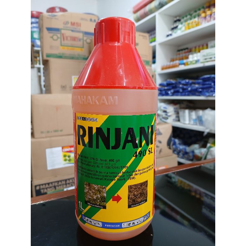 Jual Herbisida Sistemic Rinjani 490 SL Kemasan 1 Liter | Shopee Indonesia
