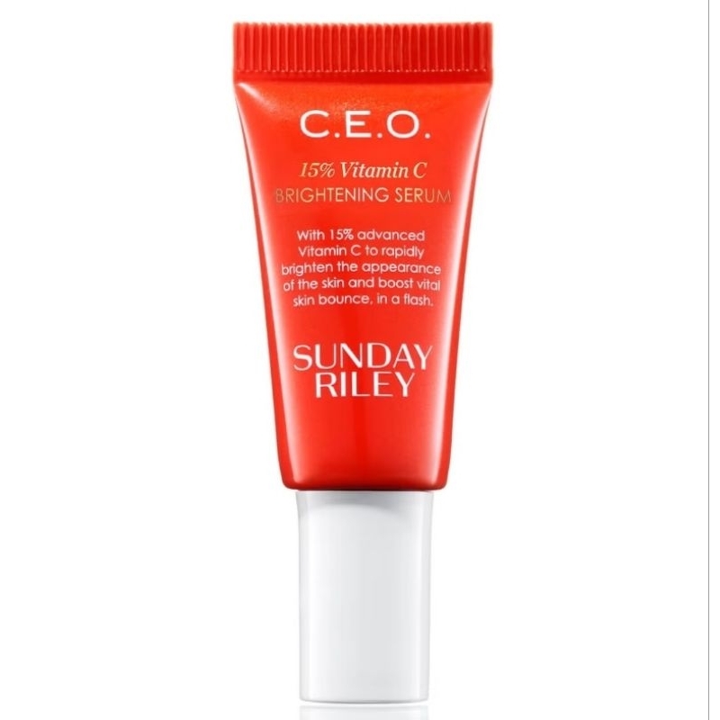 Jual Sunday Riley C.E.O. 15% Vitamin C Brightening Serum 5ml | Shopee ...