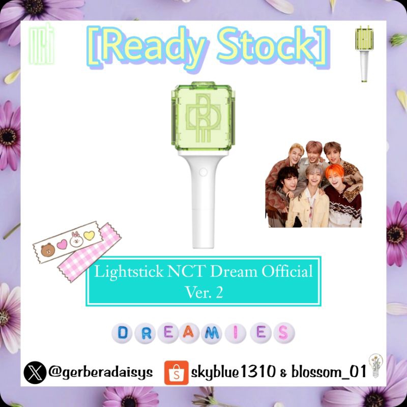 Jual [READY RABU] LIGHTSTICK NCT DREAM VER 2 OFFICIAL [FULL PAYMENT ...