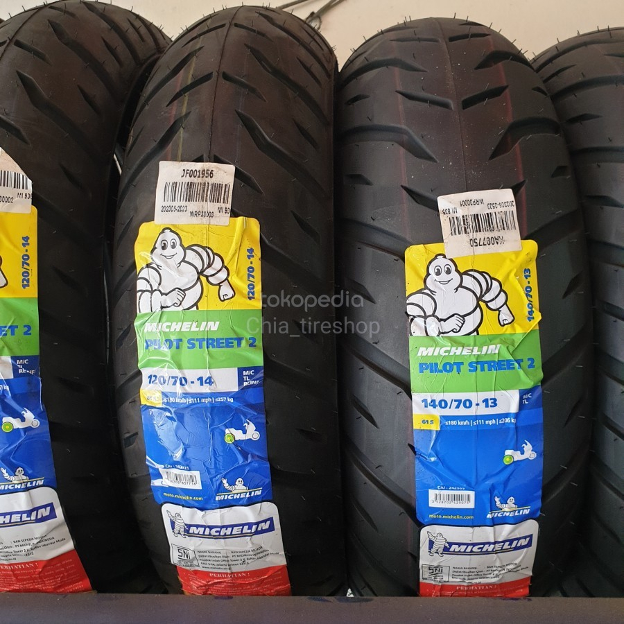 Jual Ban Motor Nmax Adv Pcx Michelin Pilot Street Tubeless Free Pentil