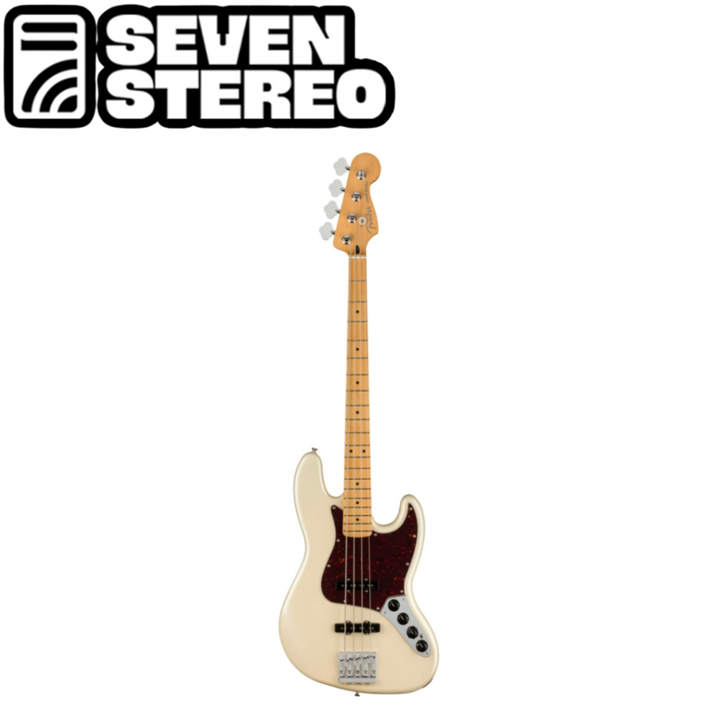 Jual Fender Player Plus Jazz Bass Guitar Maple FB Olympic Pearl