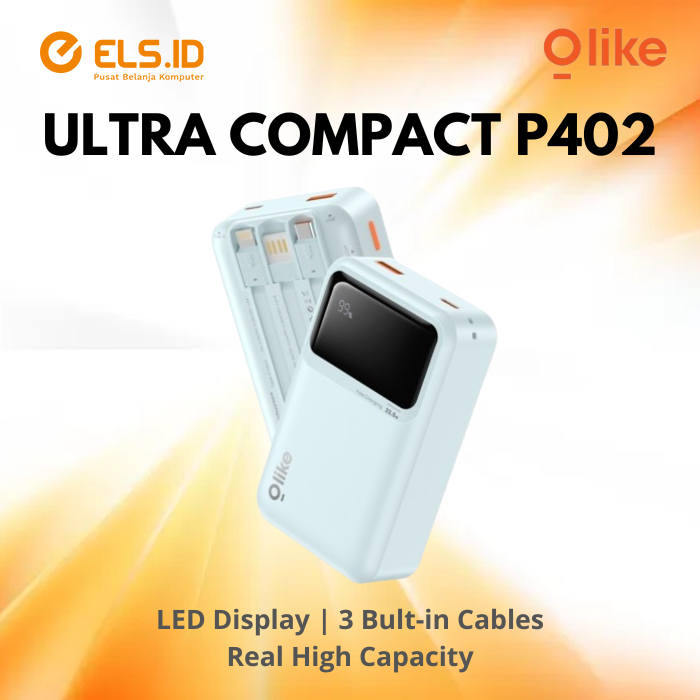 Jual Olike P402 Powerbank Ultra Compact 20000mAh 22.5W Fast Charging ...