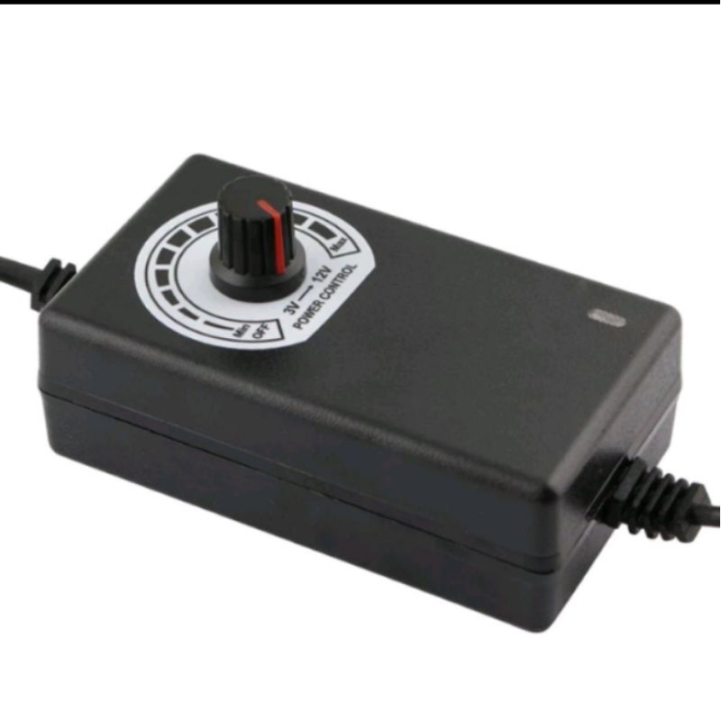 Jual Power Supply PSU Adaptor Adjustable 3-12v DC 2A Universal Atur ...