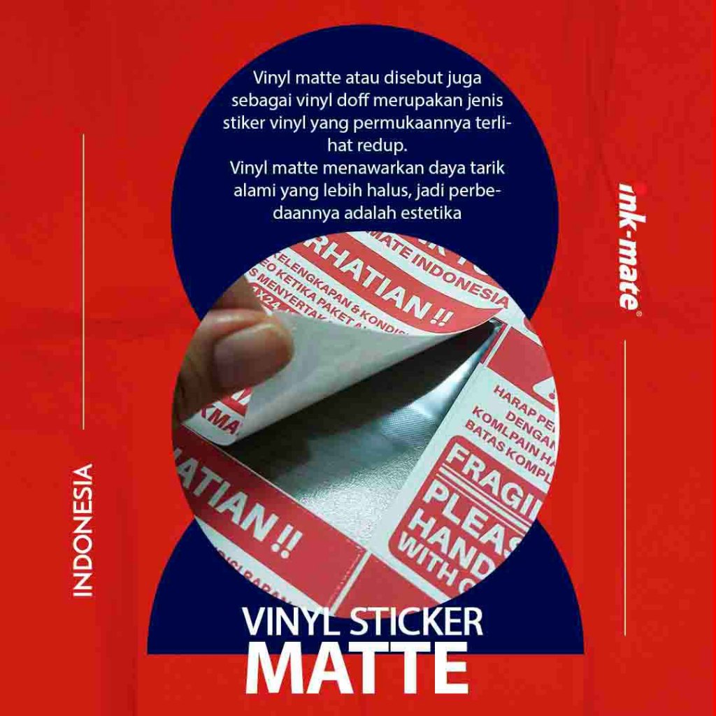 Jual Sticker Vinyl Matte Waterproof Inkmate 150Gr A3 | Shopee Indonesia
