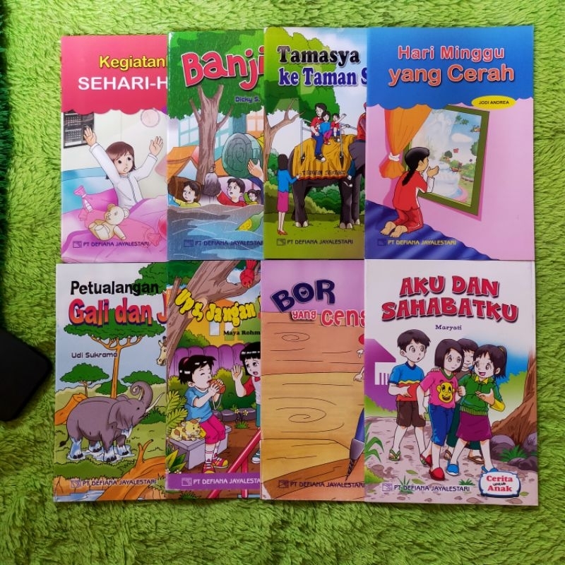 Jual ORIGINAL BUKU CERITA DAN DONGENG ANAK UPS JANGAN MINUM BOR YANG ...