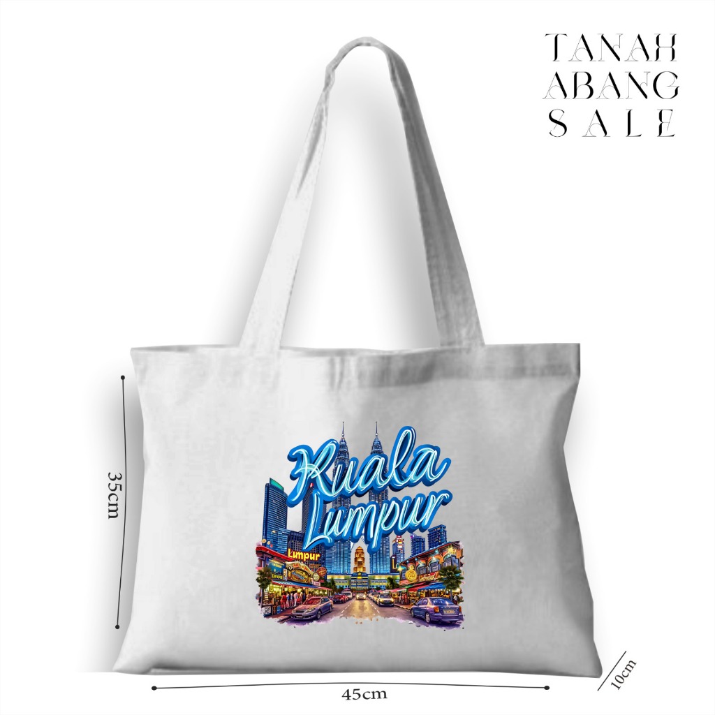 Totebag oleh oleh khas Malaysia, Kuala Lumpur Totebag oleh oleh berbagai  manca negara